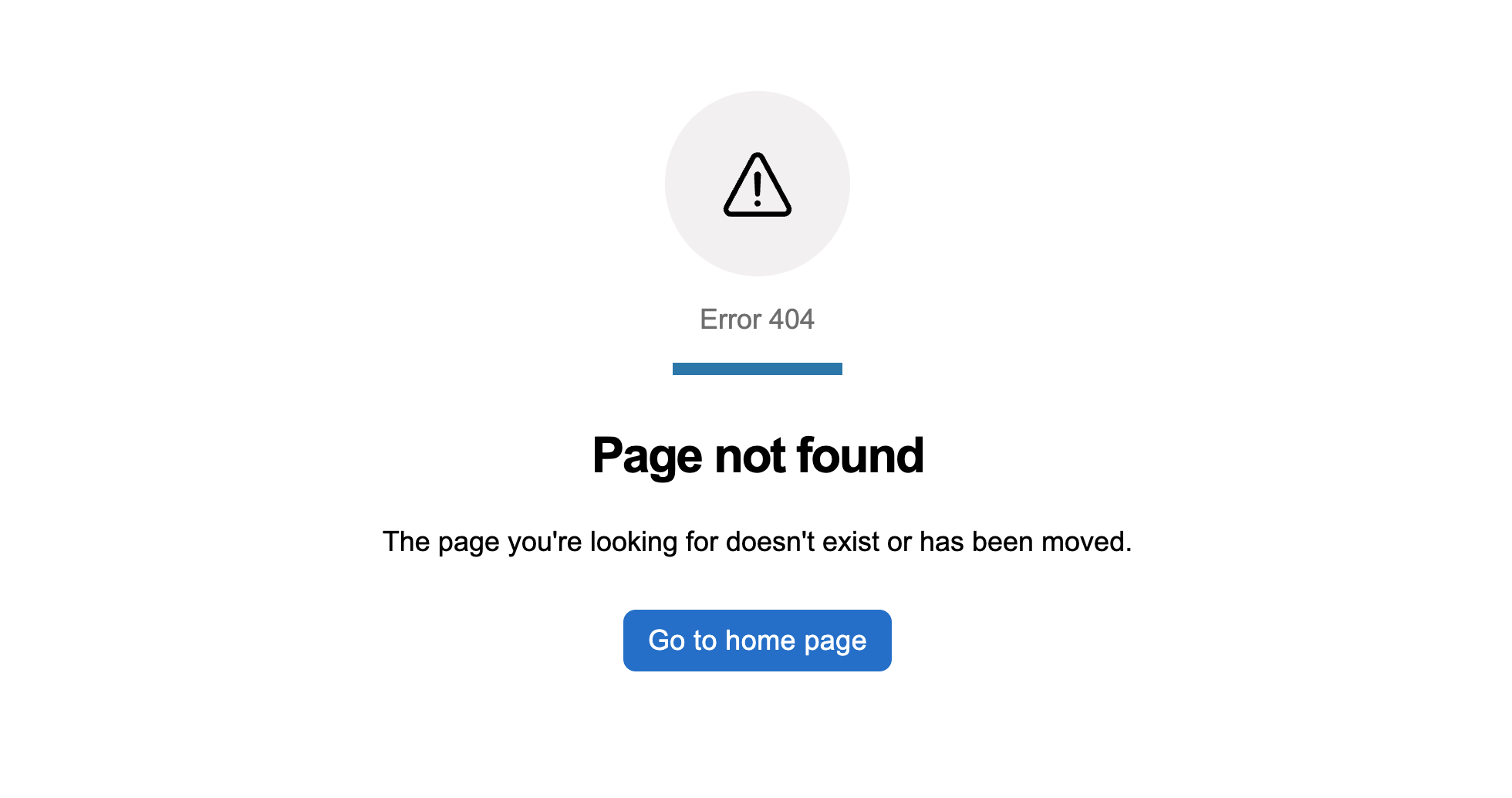 Error pages preview